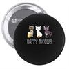 happy meowr Pin-back button