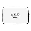 The Evolution of Rock Laptop sleeve