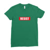 resist hypebeast Ladies Fitted T-Shirt