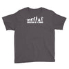 evolution of a zombie Youth Tee