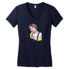 SON CHAEYOUNG Women's V-Neck T-Shirt