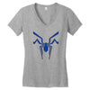 i'm avengers then, i'm spider Women's V-Neck T-Shirt