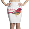 Red Sparrow Pencil Skirts