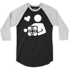 adesivo companion cube portal 3/4 Sleeve Shirt