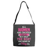 All Women Are Created Equal But Only The Best Are Born In May Adjustable Strap Totes
