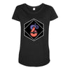 KING OF SNAKES Maternity Scoop Neck T-shirt