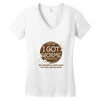 i got worms t shirt Women's V-Neck T-Shirt