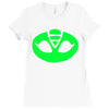 pj masks gekko symbol Ladies Fitted T-Shirt