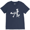 unisex funny graphic V-Neck Tee
