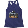 I Want to Leave Racerback Tank
