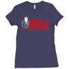 ammo expensive no warning shot funny nra rifle pistol shoot shooting t Ladies Fitted T-Shirt