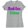 mardi gras princess Ladies Fitted T-Shirt