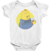 ugly lego drink coffee Baby Bodysuit