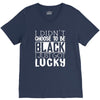 i didn't choose to be black V-Neck Tee