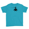 military attach helicopter gunship Youth Tee