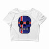 iceland till i die Crop Top