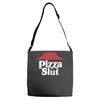 pizza funny Adjustable Strap Totes