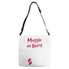 Muggle On Board Red Adjustable Strap Totes