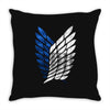 Attack On Titan Throw Pillow