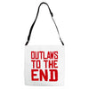 outlaws to the end 2 Adjustable Strap Totes