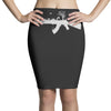 banksy style ak47 art   funny Pencil Skirts