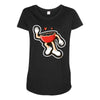 death by chocolate Maternity Scoop Neck T-shirt