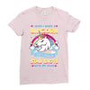 I Wish I Were A Unicorn So I Could Stab Idiots With My Head Ladies Fitted T-Shirt