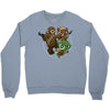 power critters Crewneck Sweatshirt