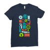 time machines Ladies Fitted T-Shirt