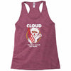 the most savage cat alive Racerback Tank