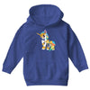 Robotic Baby Unicorn Youth Hoodie
