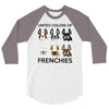 united color of frenchies 3/4 Sleeve Shirt