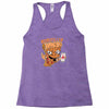pizzaa monster Racerback Tank