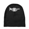 trumpet funny jazz music new Baby Beanies