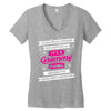 It's A Grammy Thing Women's V-Neck T-Shirt