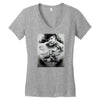 15 temmuz cizim Women's V-Neck T-Shirt
