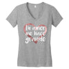 Tu Amor Me Hace Grande Women's V-Neck T-Shirt