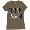 the skulls Ladies Fitted T-Shirt