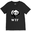 wtf panda V-Neck Tee