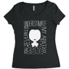 marvelous you severely underestimate my apathy Women's Triblend Scoop T-shirt