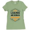 Legends are born in November Ladies Fitted T-Shirt