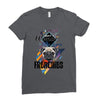 who loves frenchies Ladies Fitted T-Shirt