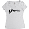 groom Women's Triblend Scoop T-shirt