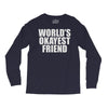 world's okayest friend Long Sleeve Shirts