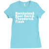 afrika bambaataa Ladies Fitted T-Shirt