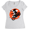 black attack Women's Triblend Scoop T-shirt