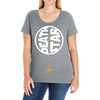 death star Ladies Curvy T-Shirt