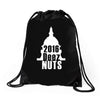 deez nuts for president 2016 Drawstring Bags