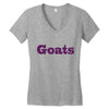 goats Women's V-Neck T-Shirt