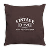 Vintage 1959 Aged to Perfection Throw Pillow